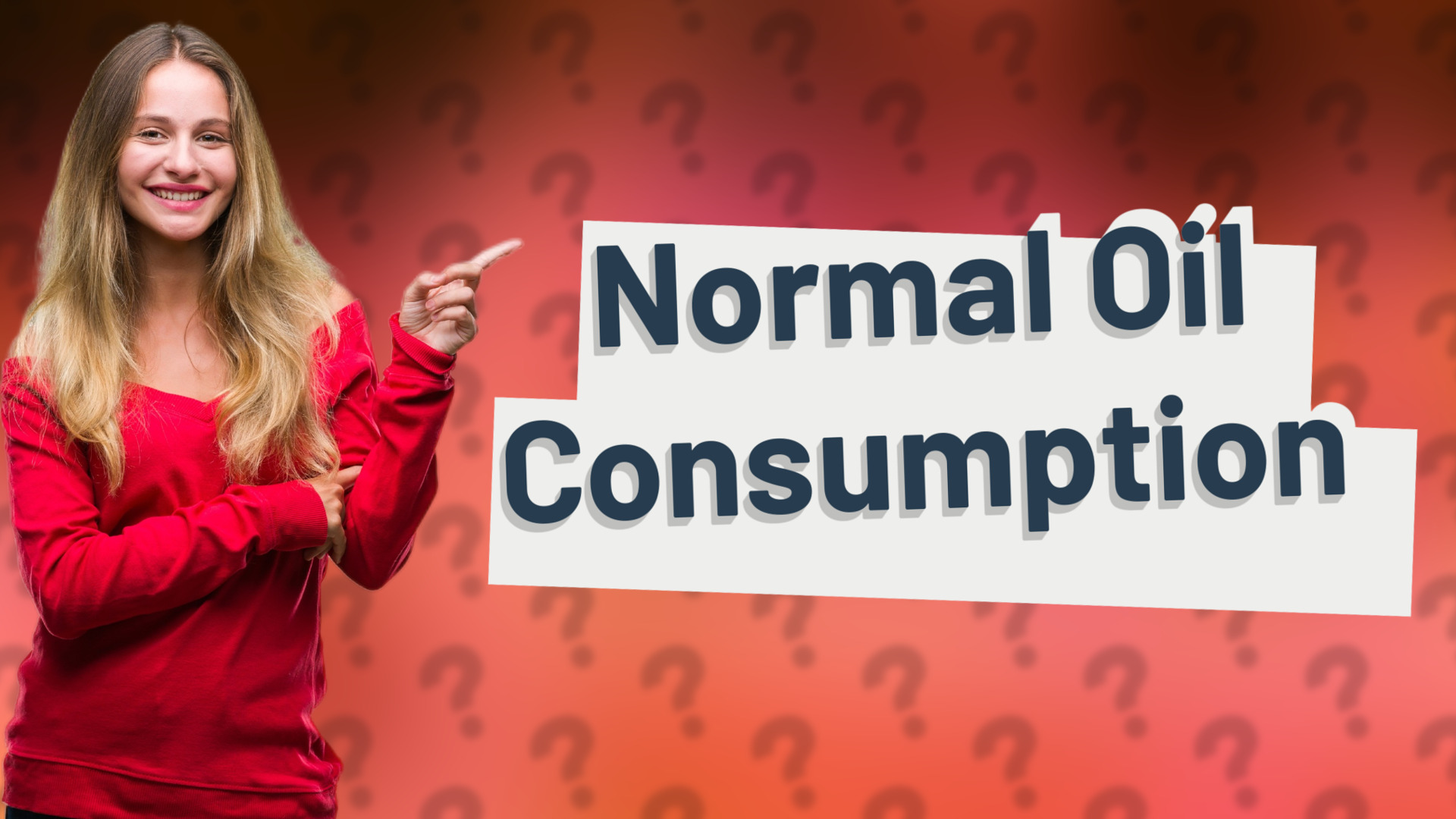 Normal Oil Consumption