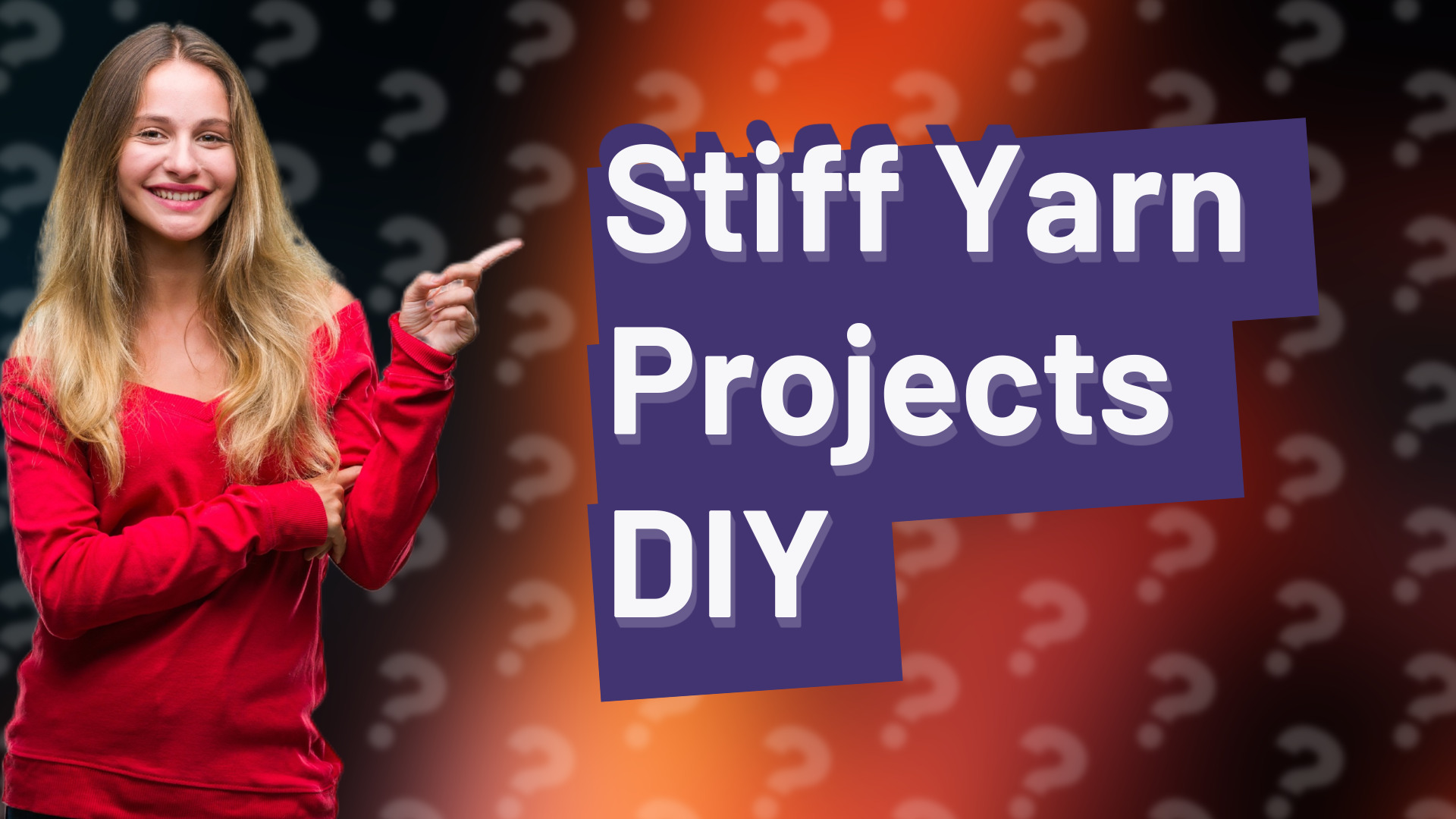 Stiff Yarn Projects DIY
