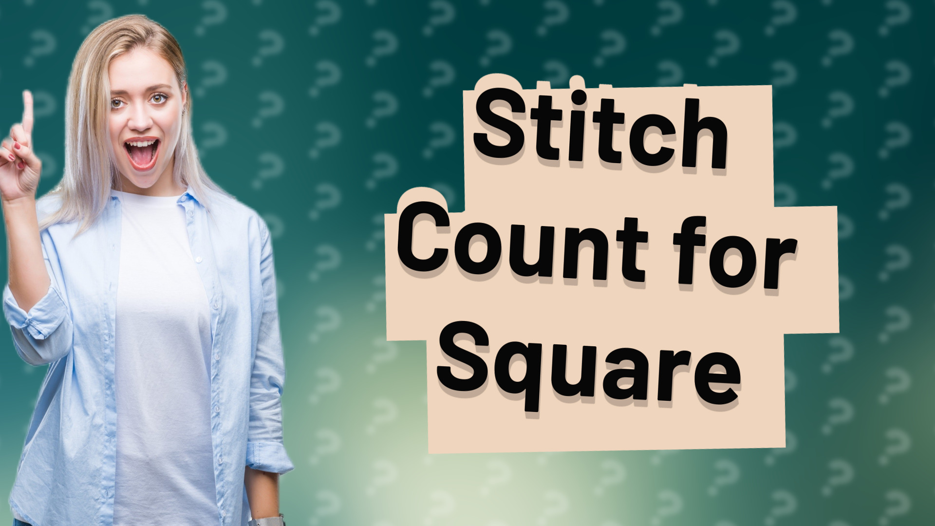 Stitch Count for Square