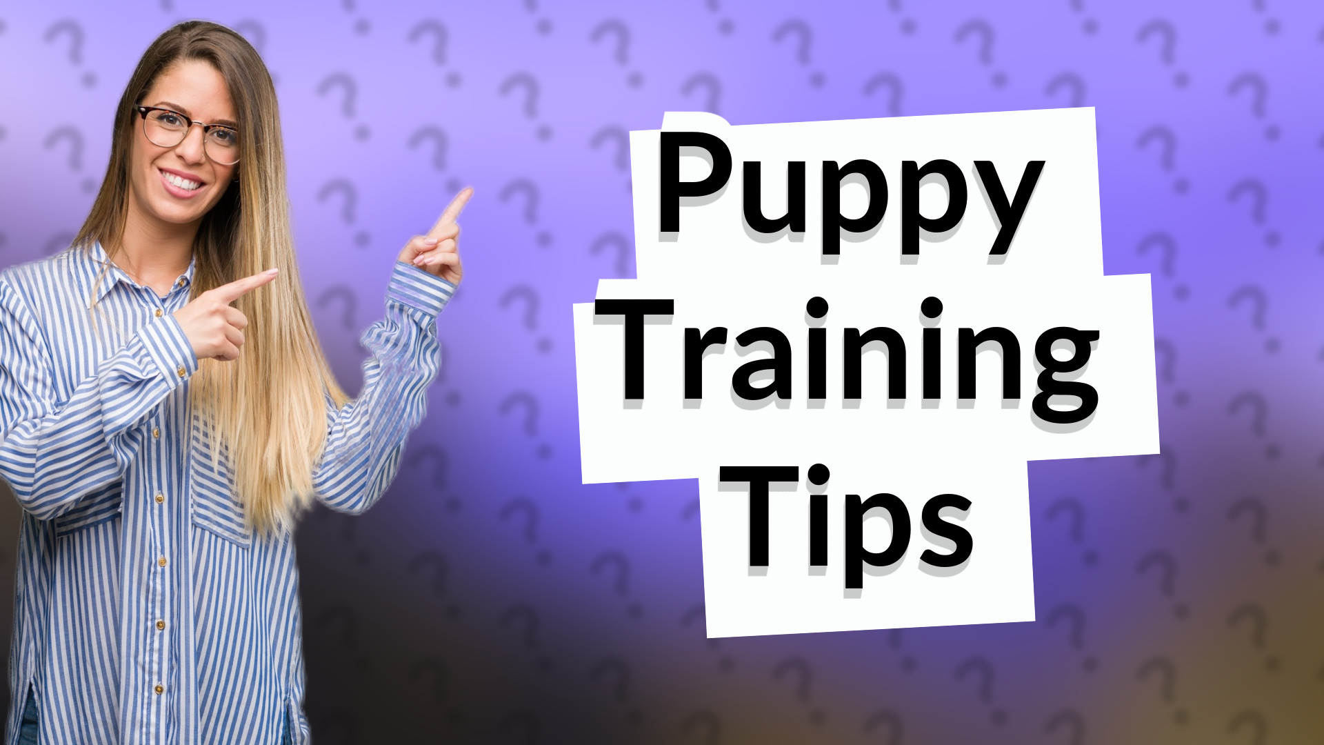 Puppy Training Tips