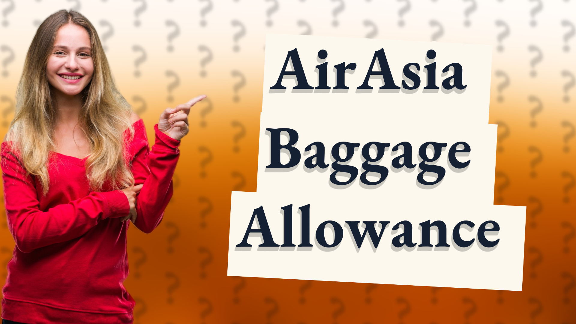 AirAsia Baggage Allowance