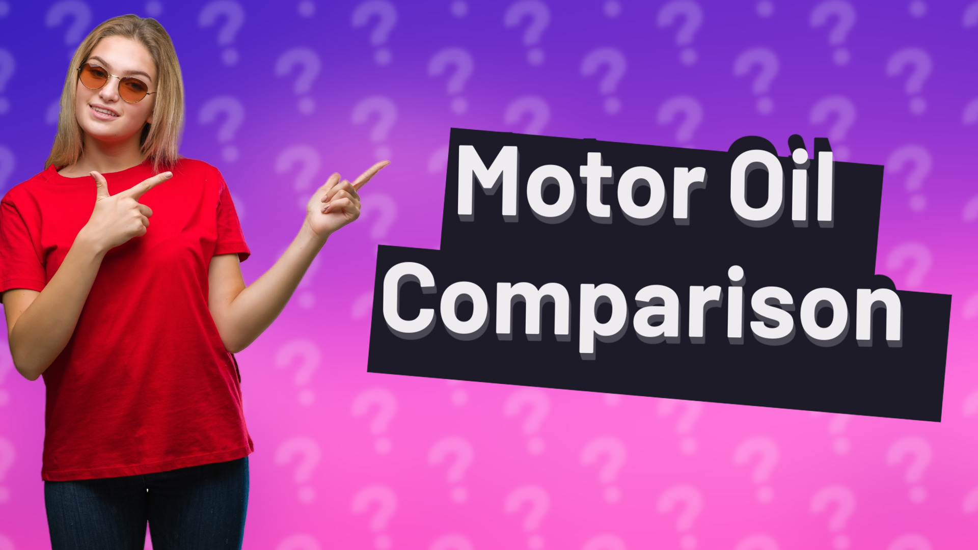 Motor Oil Comparison