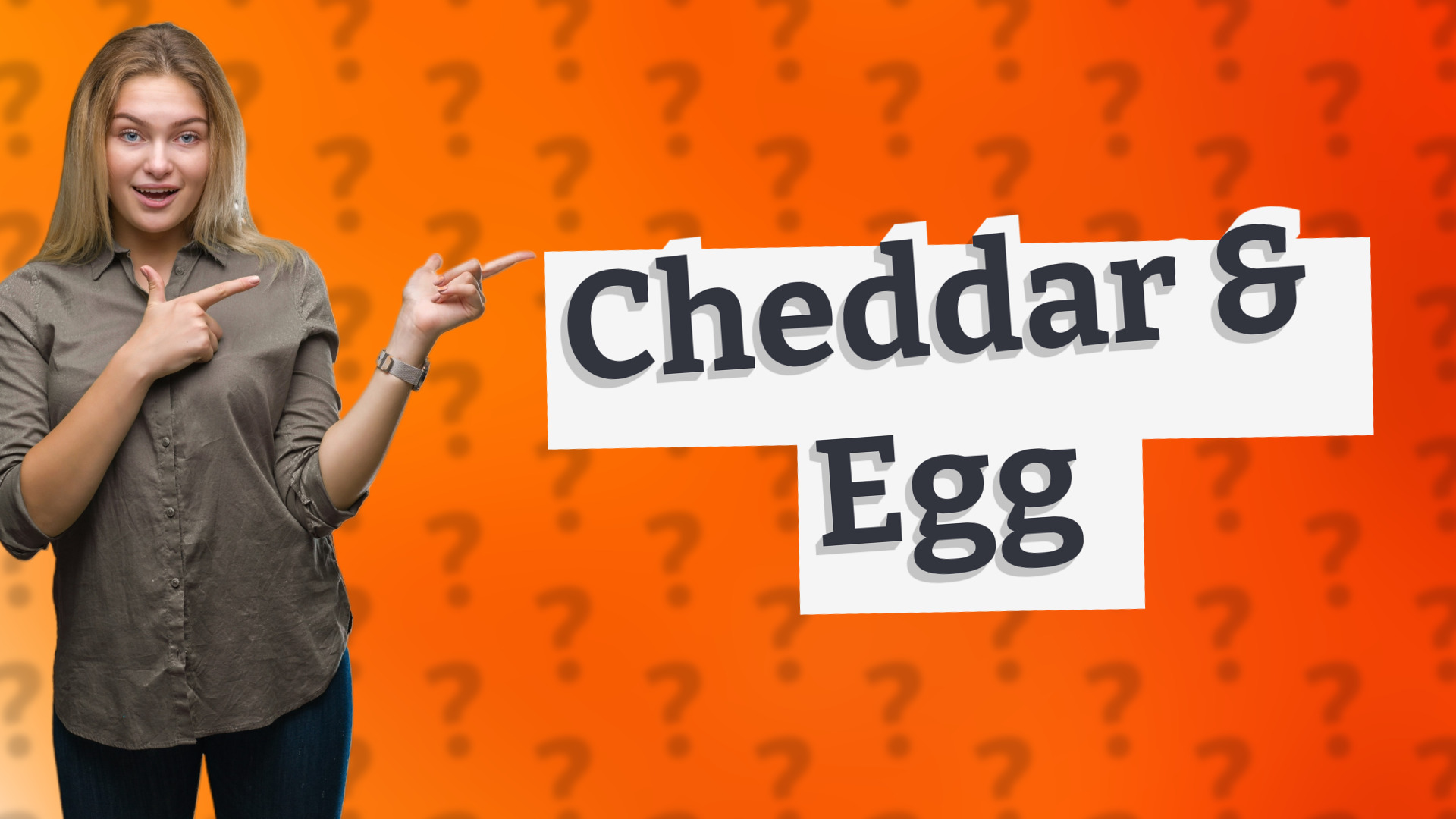 Cheddar & Egg