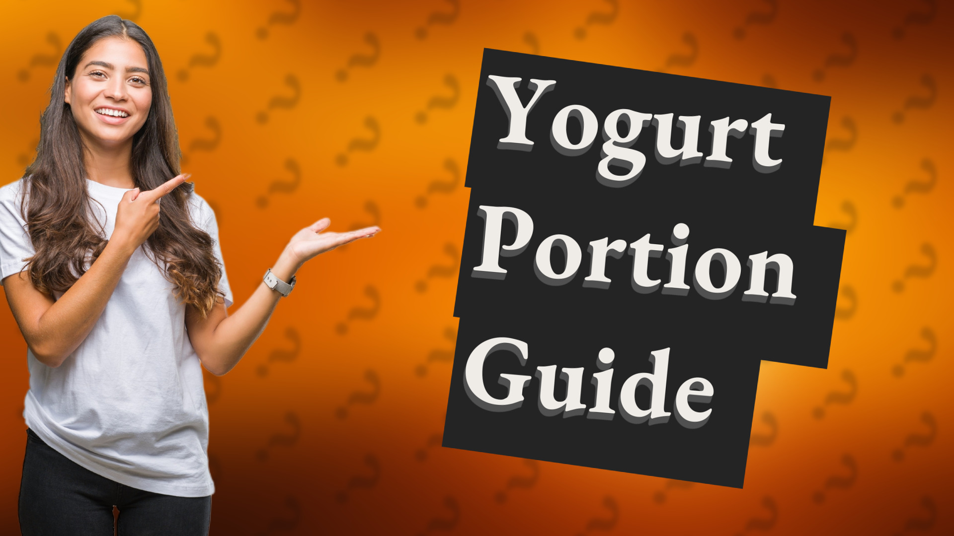 Yogurt Portion Guide