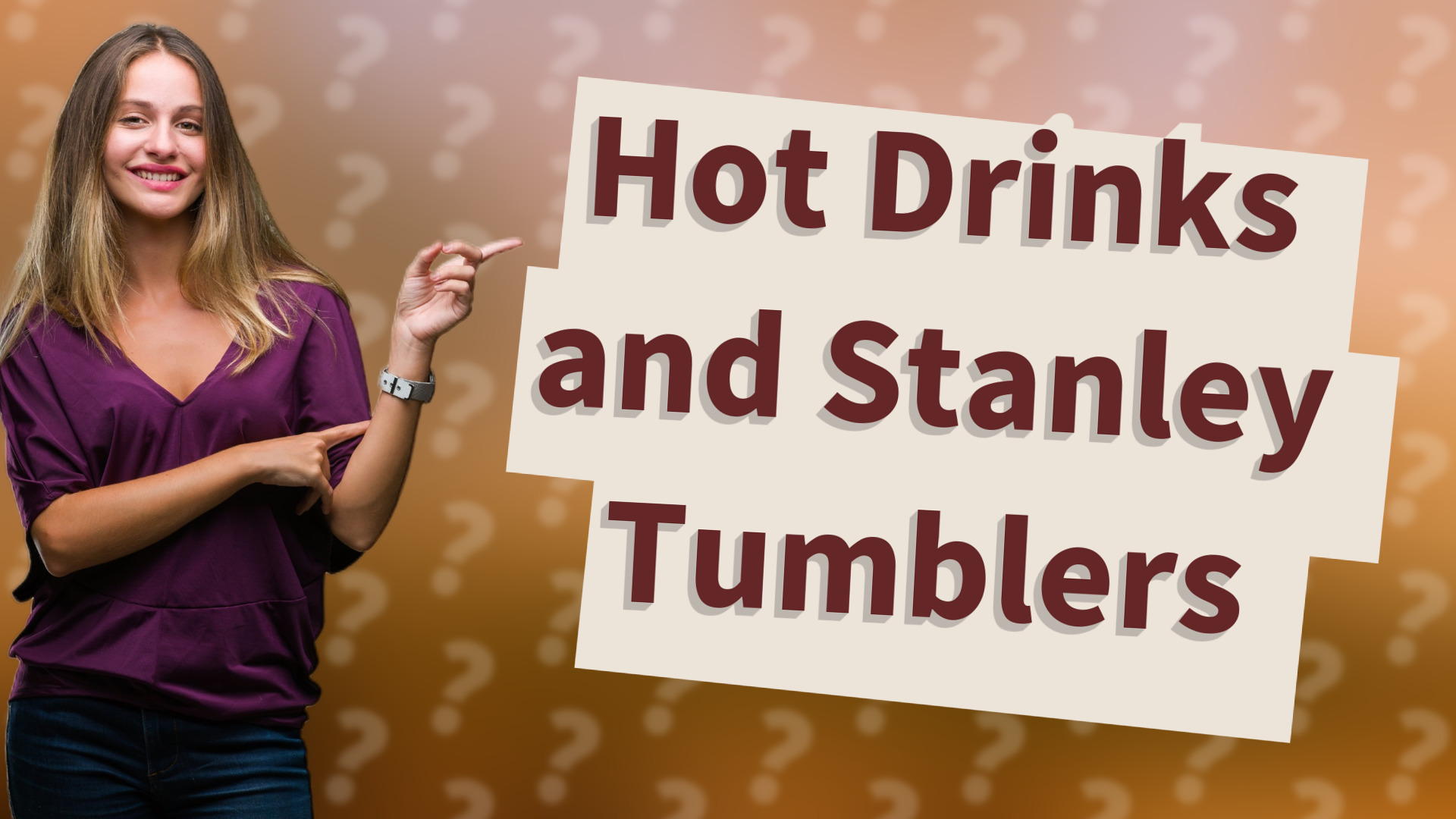 Hot Drinks and Stanley Tumblers