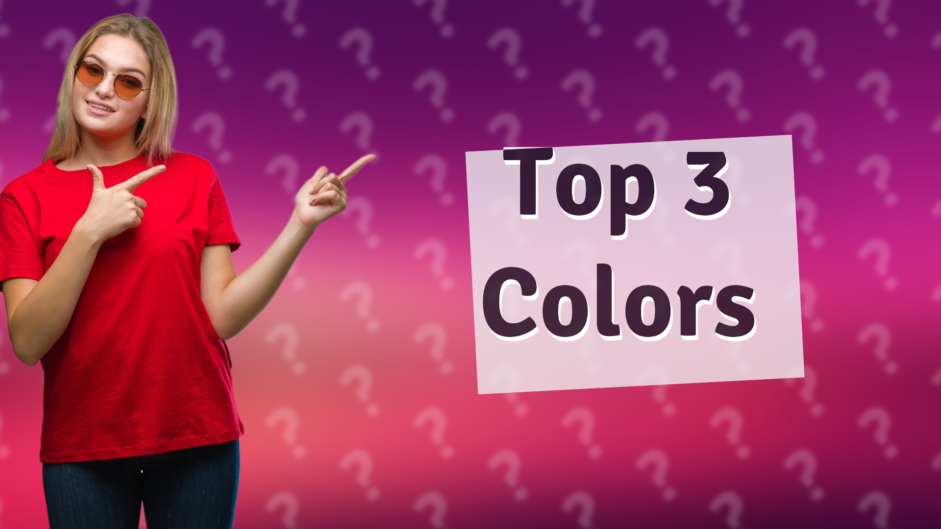 Top 3 Colors