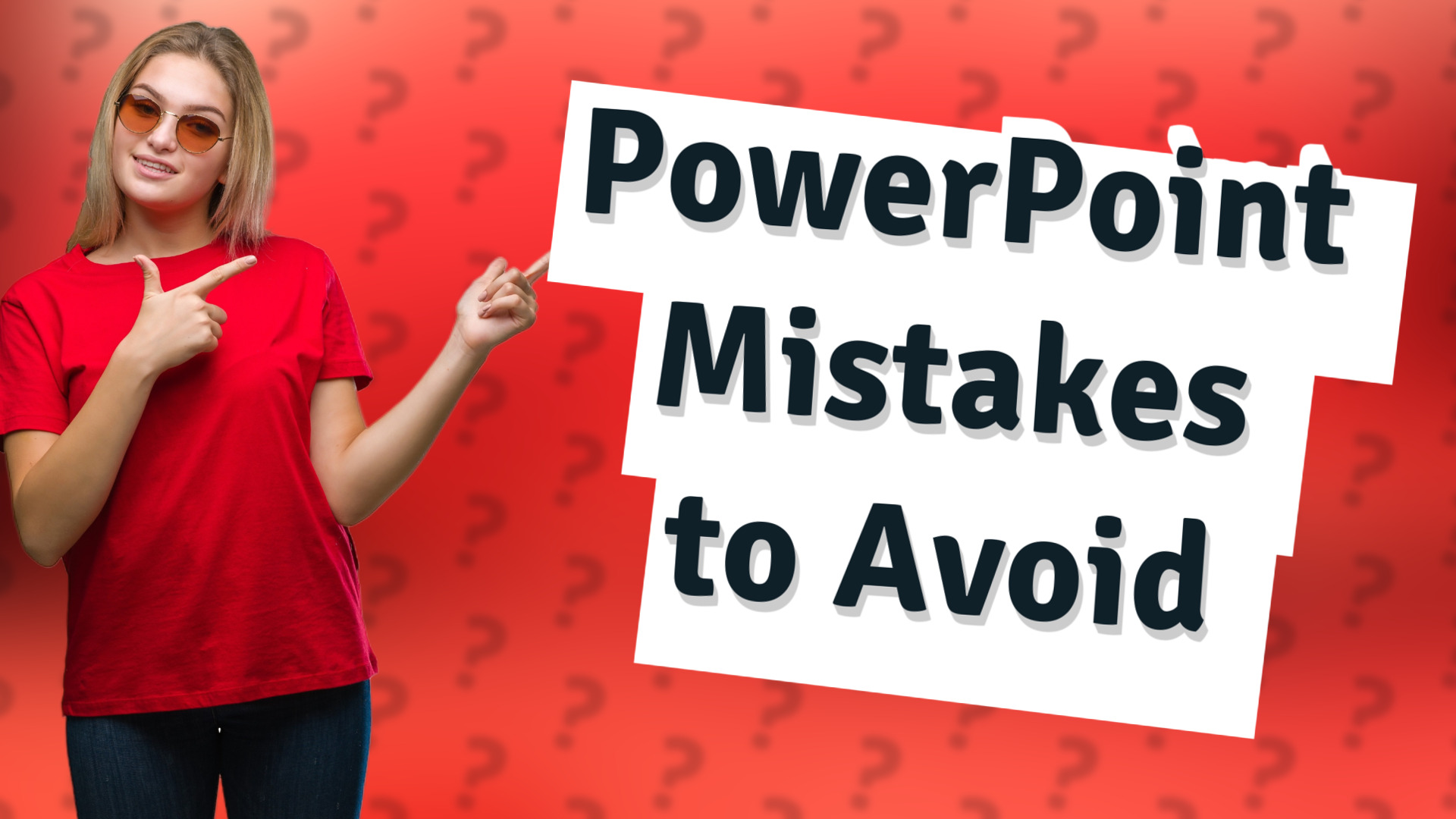 PowerPoint Mistakes to Avoid
