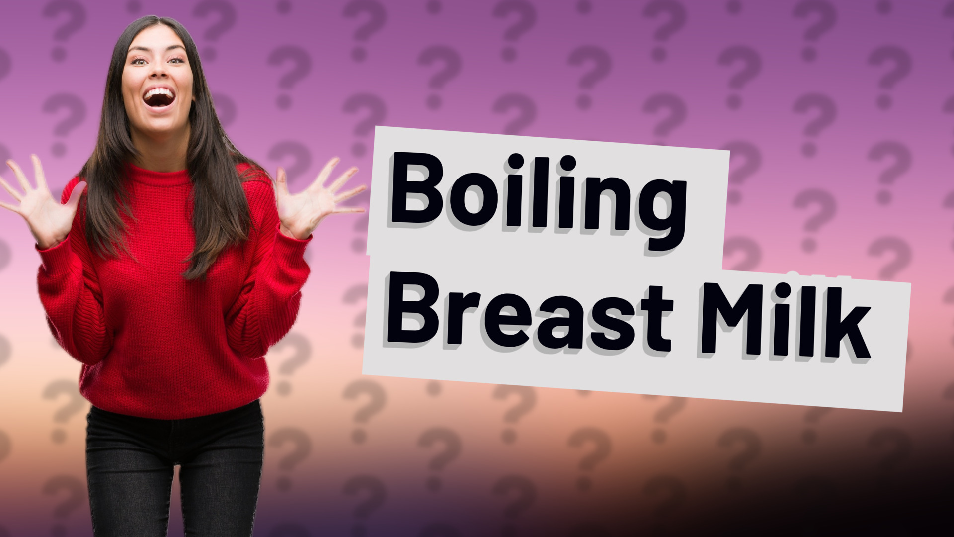 Boiling Breast Milk