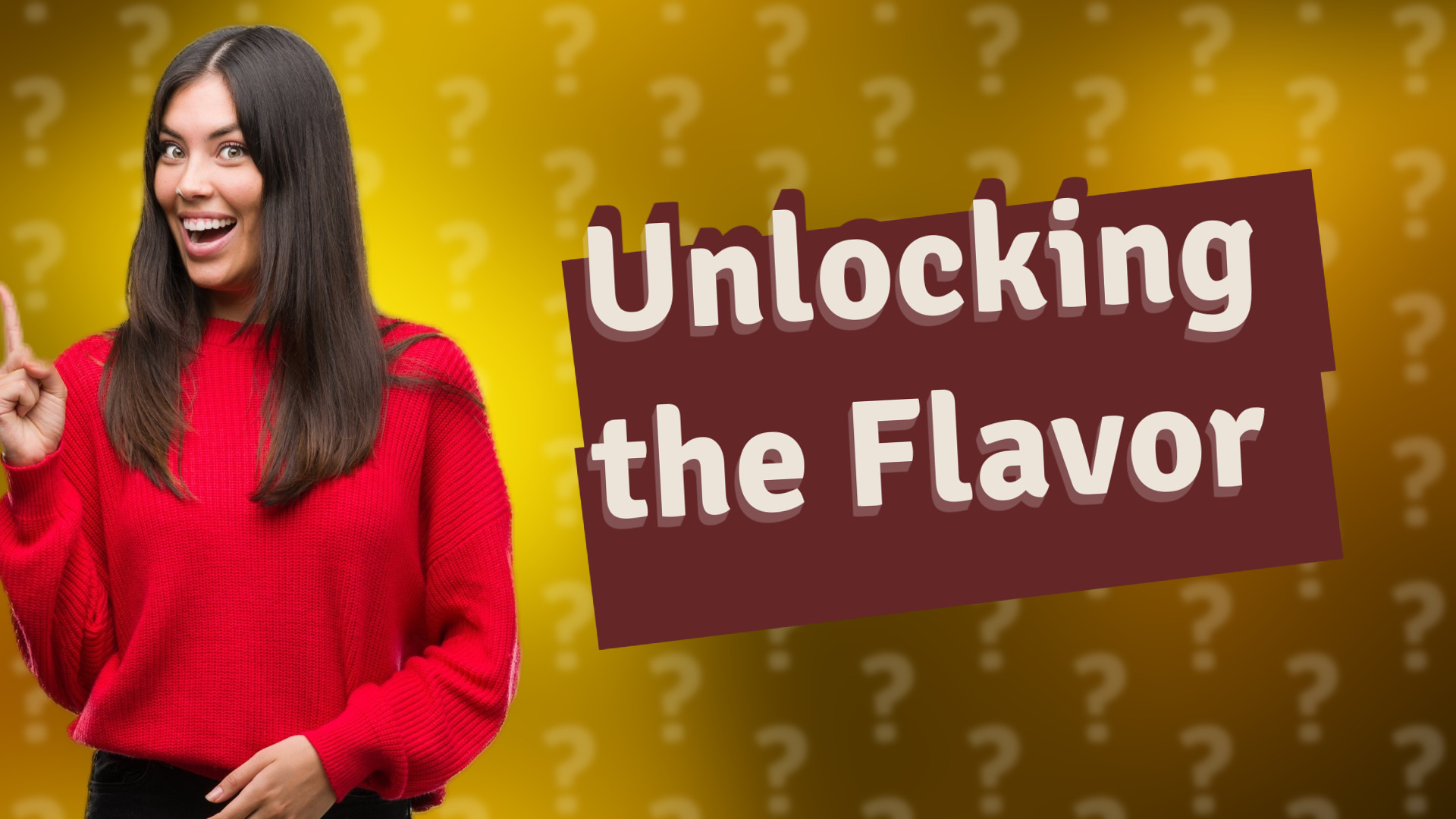 Unlocking the Flavor