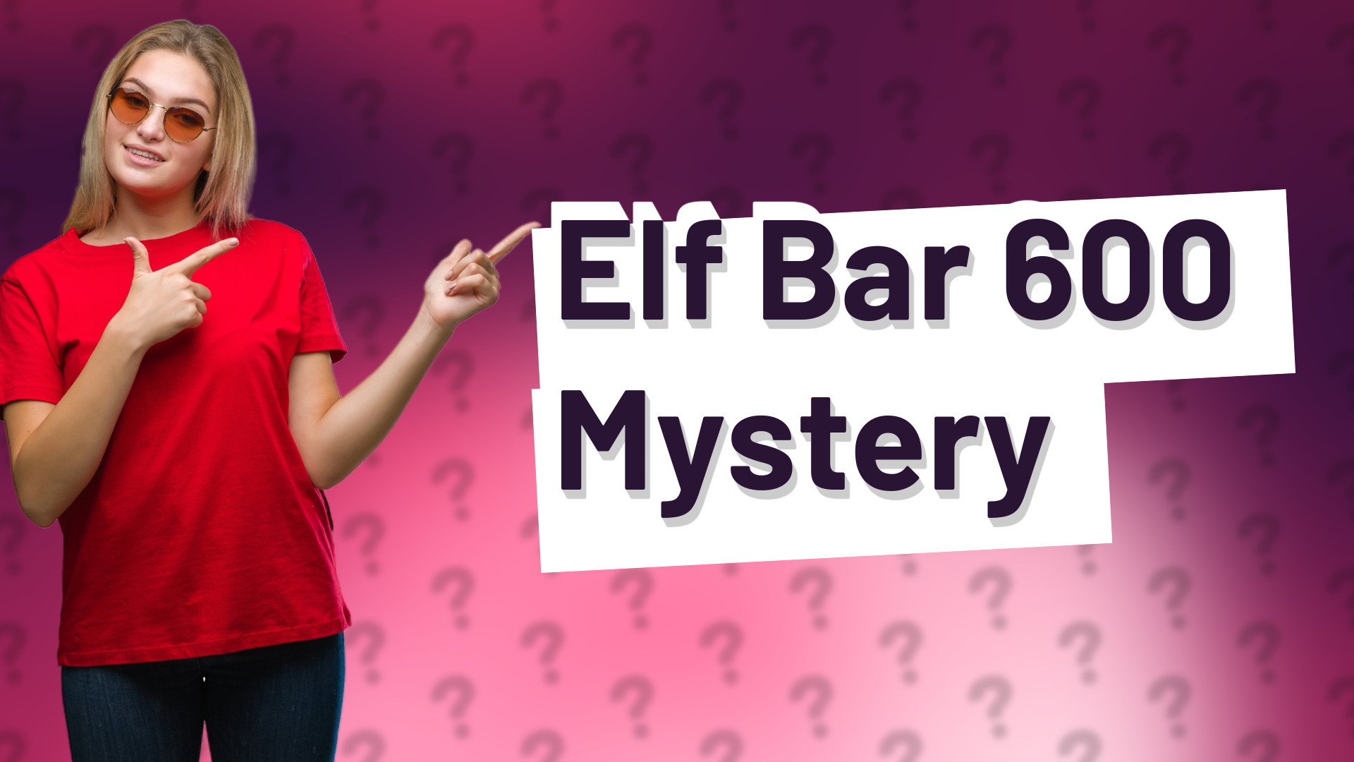 Elf Bar 600 Mystery