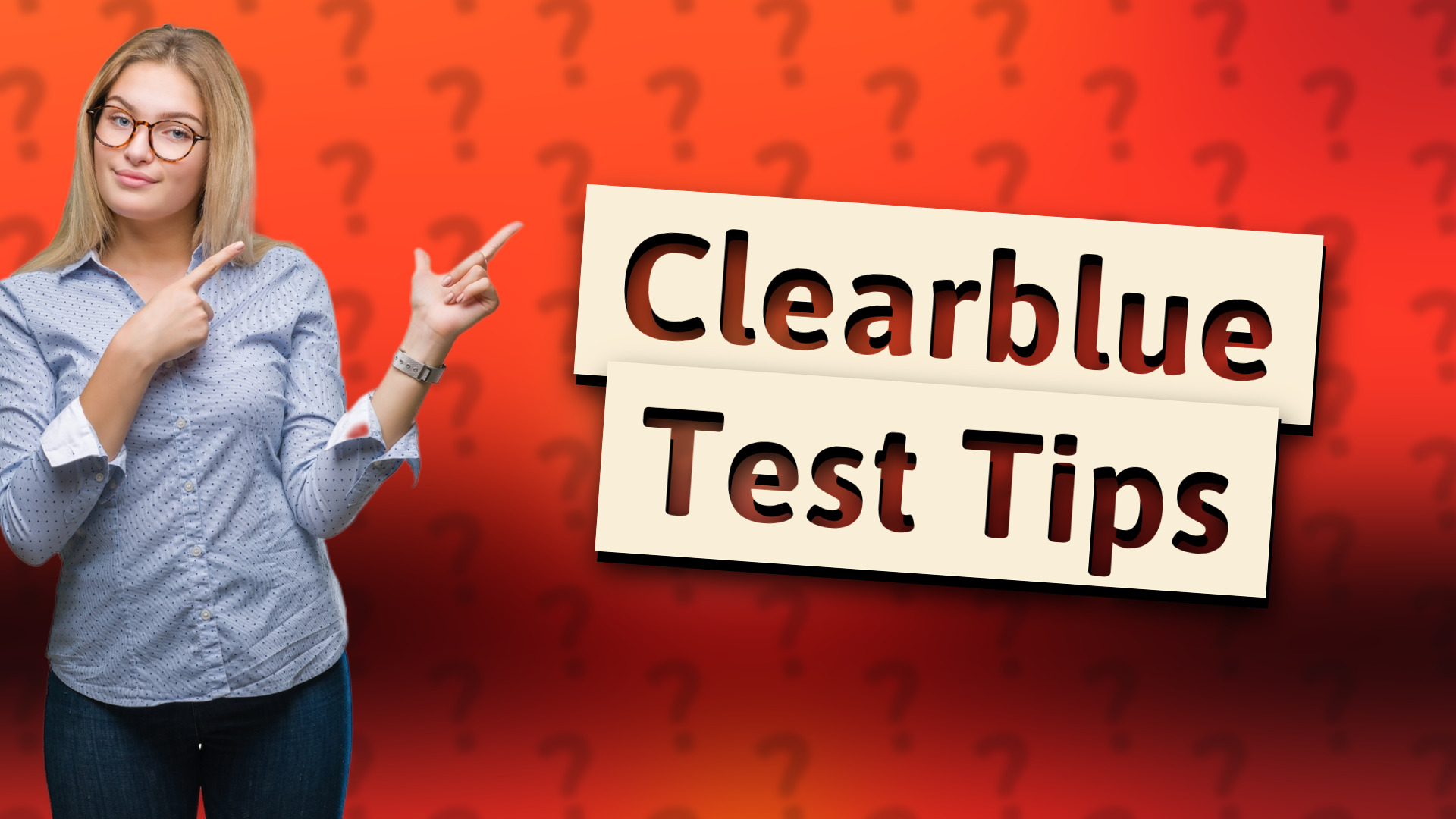 Clearblue Test Tips