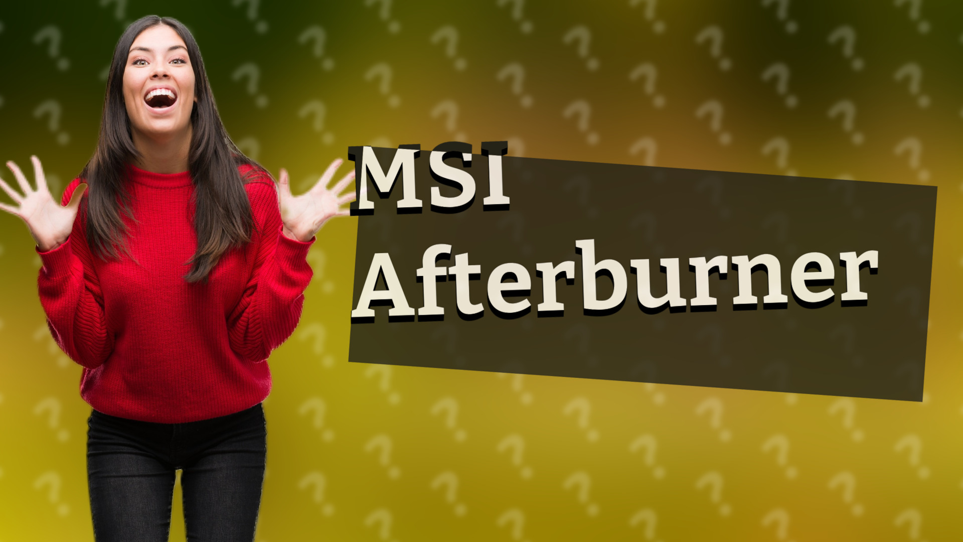 MSI Afterburner