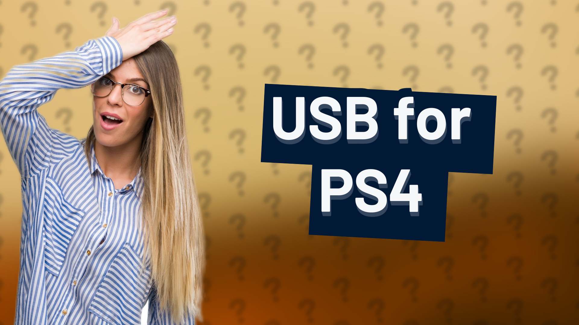 USB for PS4