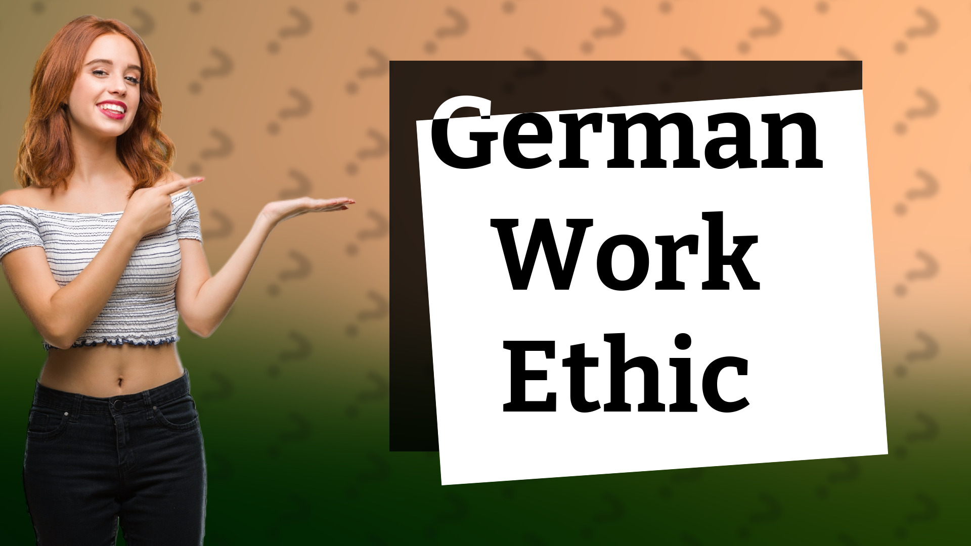 German Work Ethic