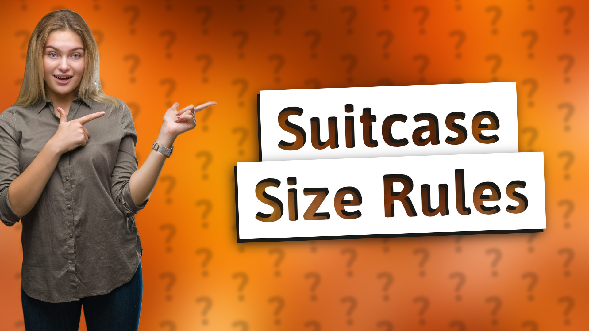 Suitcase Size Rules