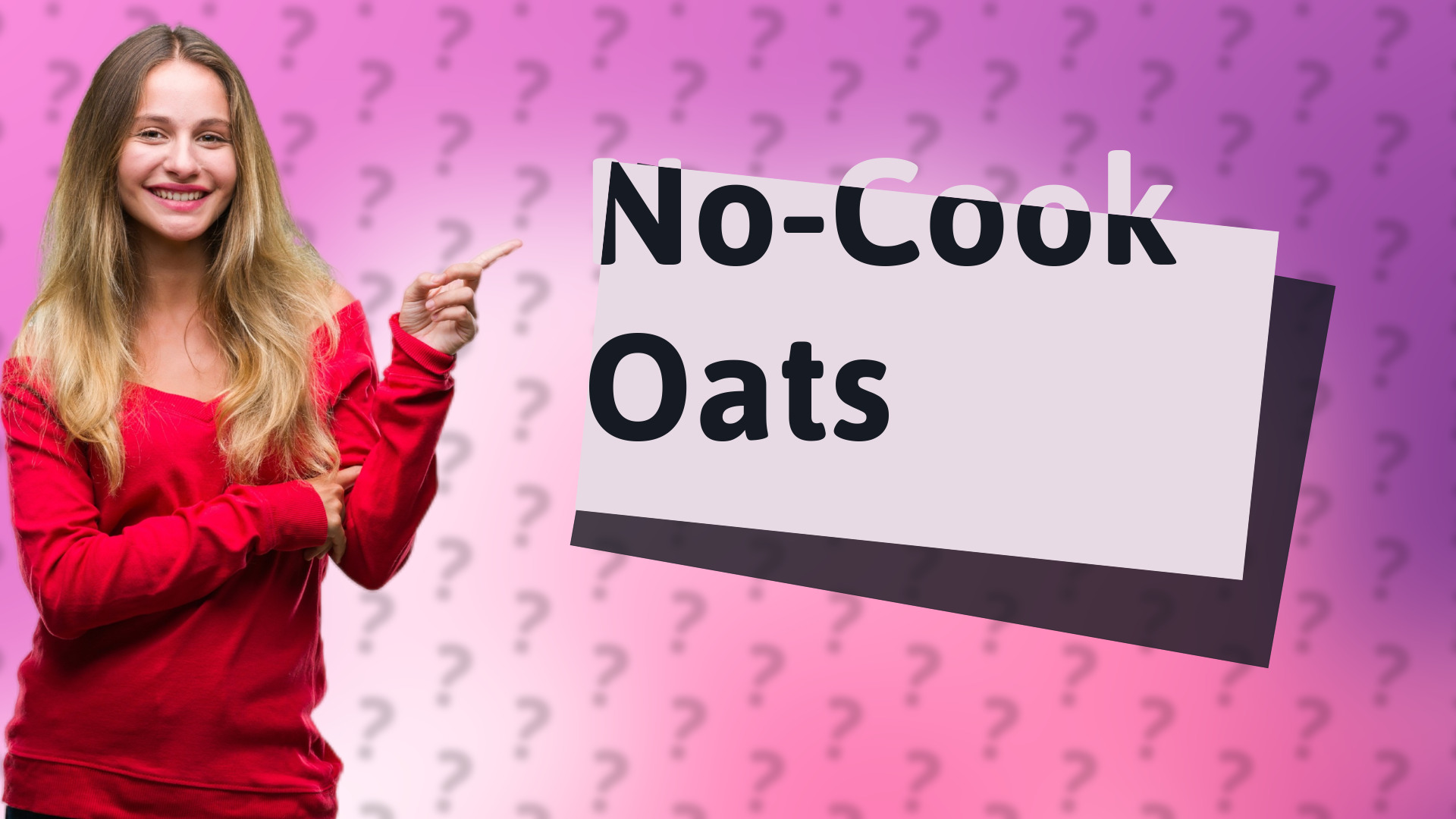 No-Cook Oats