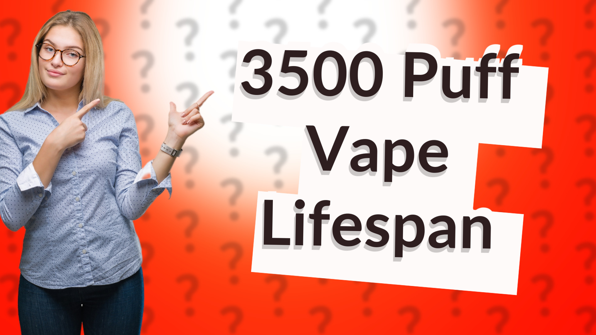 3500 Puff Vape Lifespan