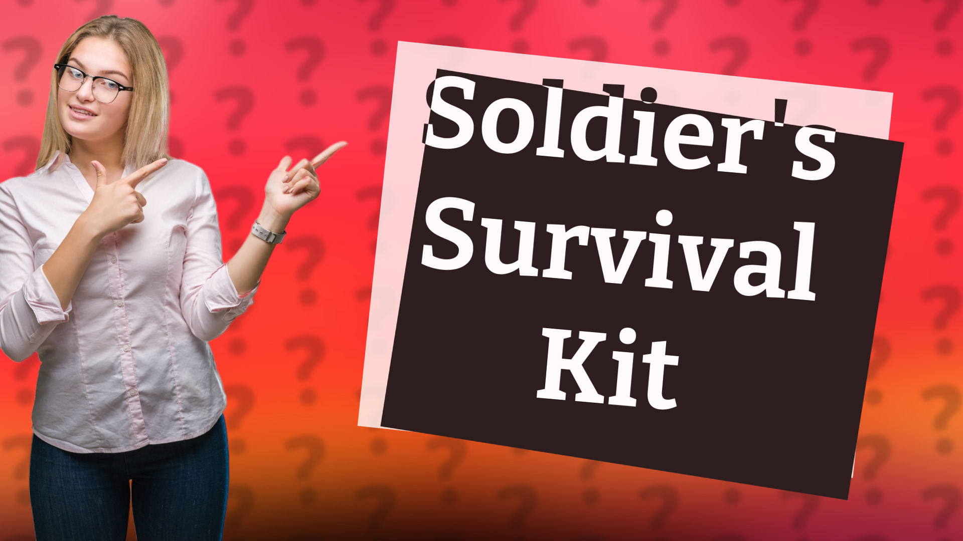 Soldier's Survival Kit