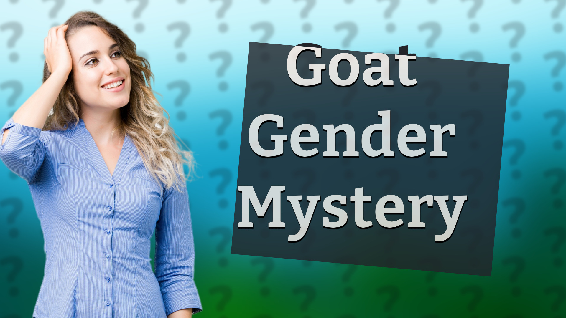 Goat Gender Mystery
