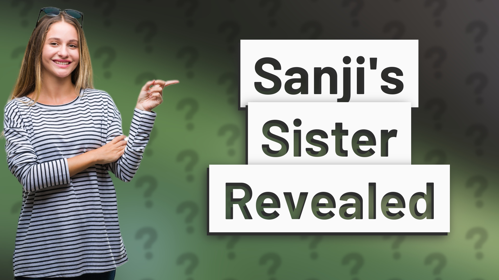 Sanji's Sister Revealed