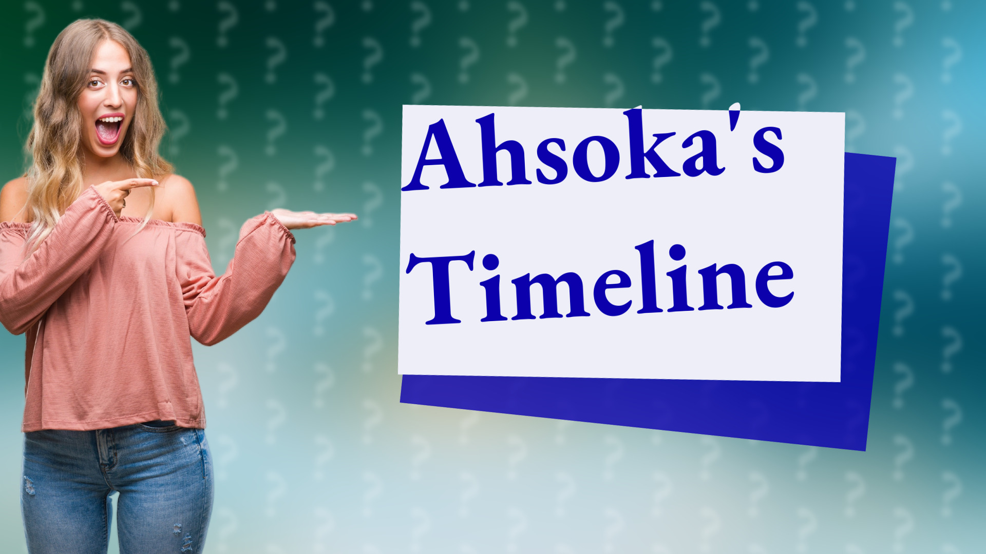 Ahsoka's Timeline