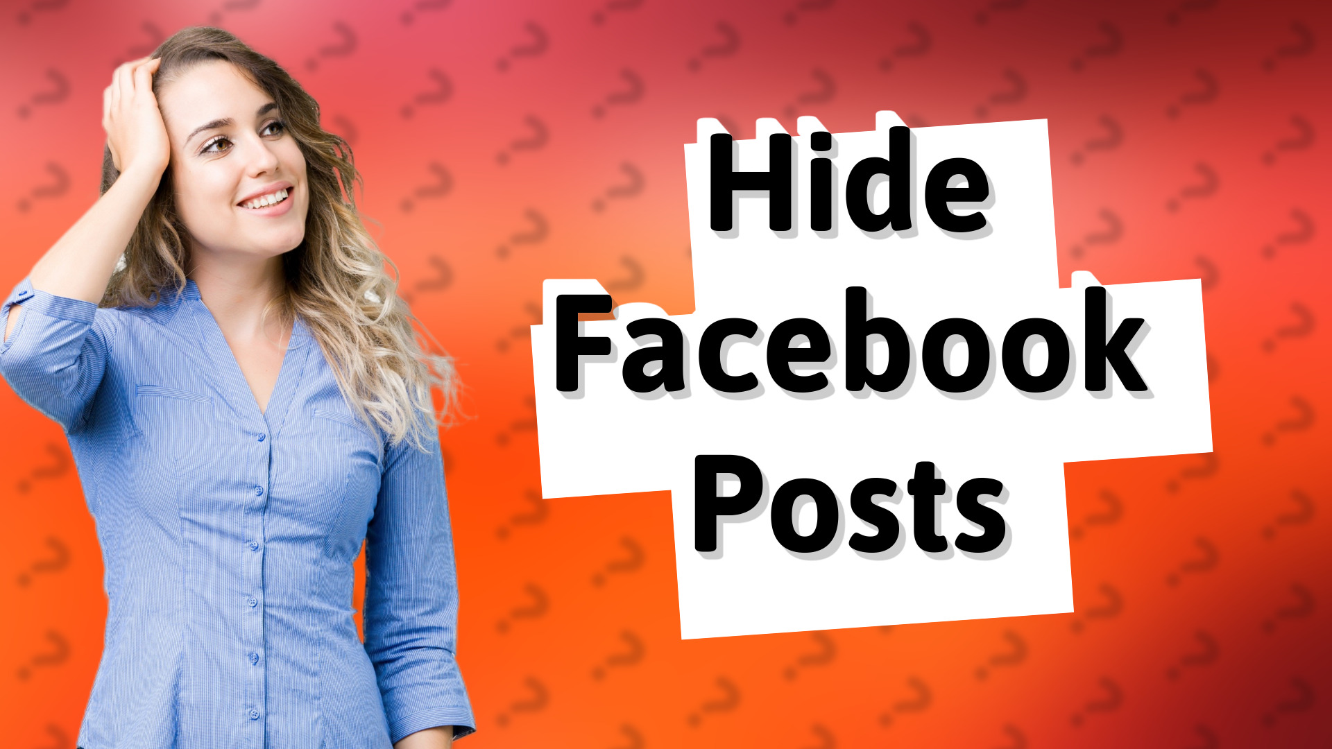 Hide Facebook Posts