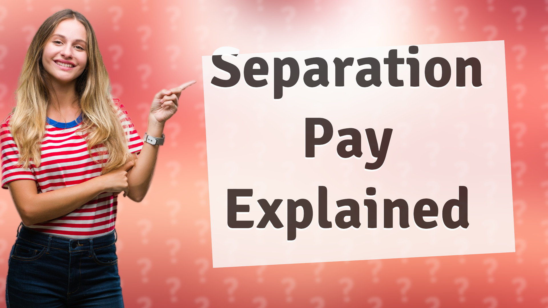 Separation Pay Explained