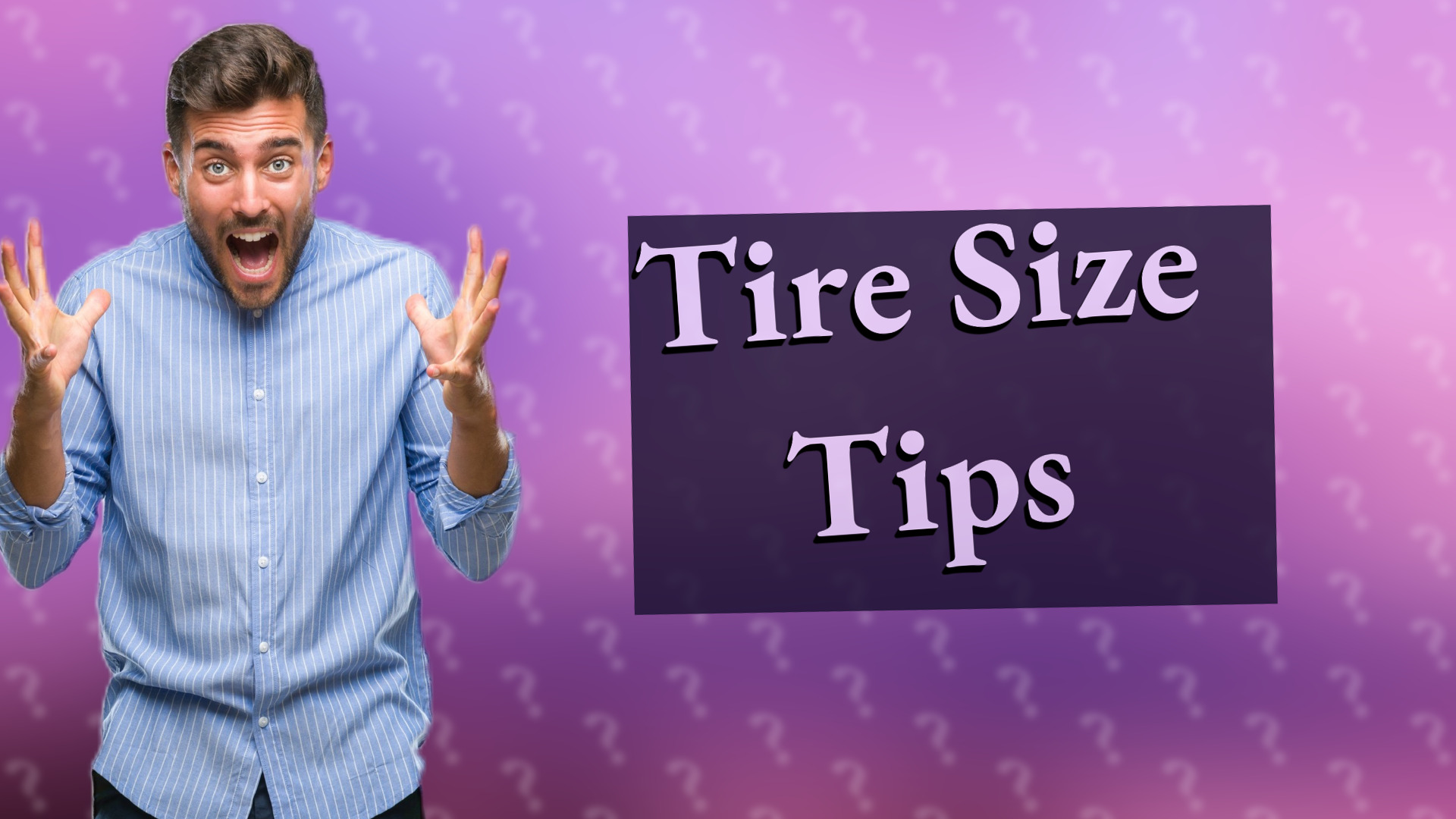 Tire Size Tips