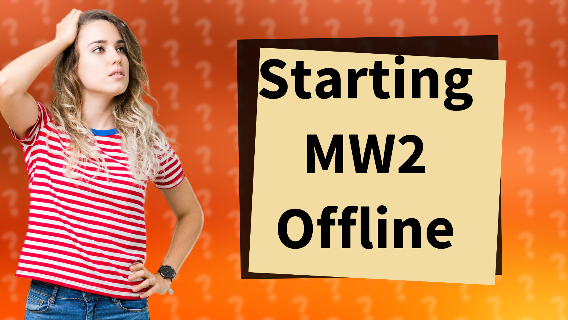 Starting MW2 Offline