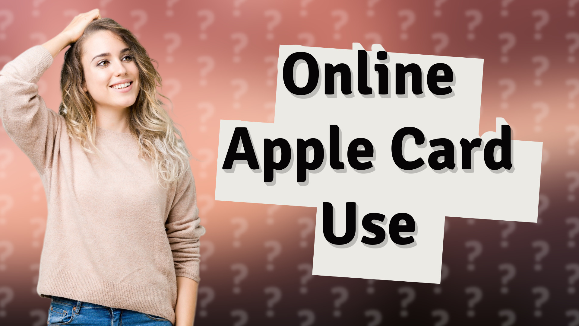 Online Apple Card Use
