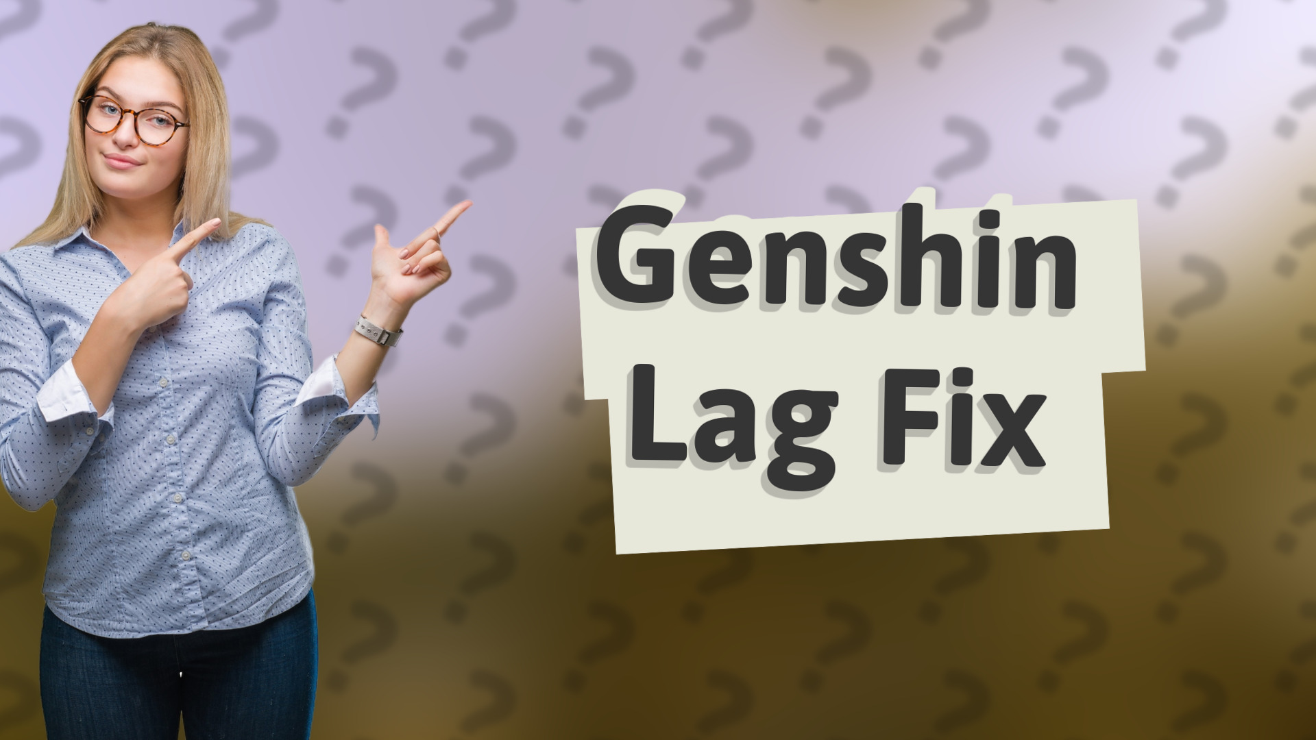 Genshin Lag Fix