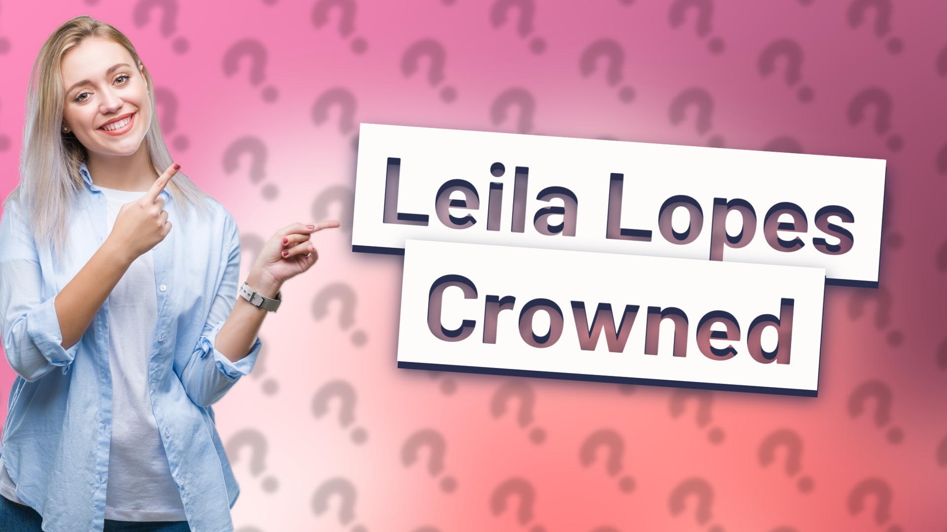 Leila Lopes Crowned