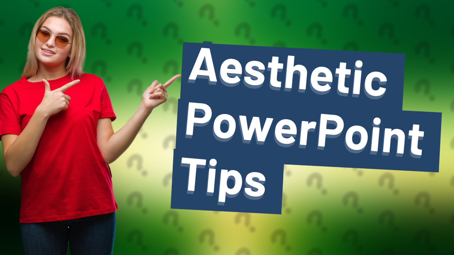Aesthetic PowerPoint Tips