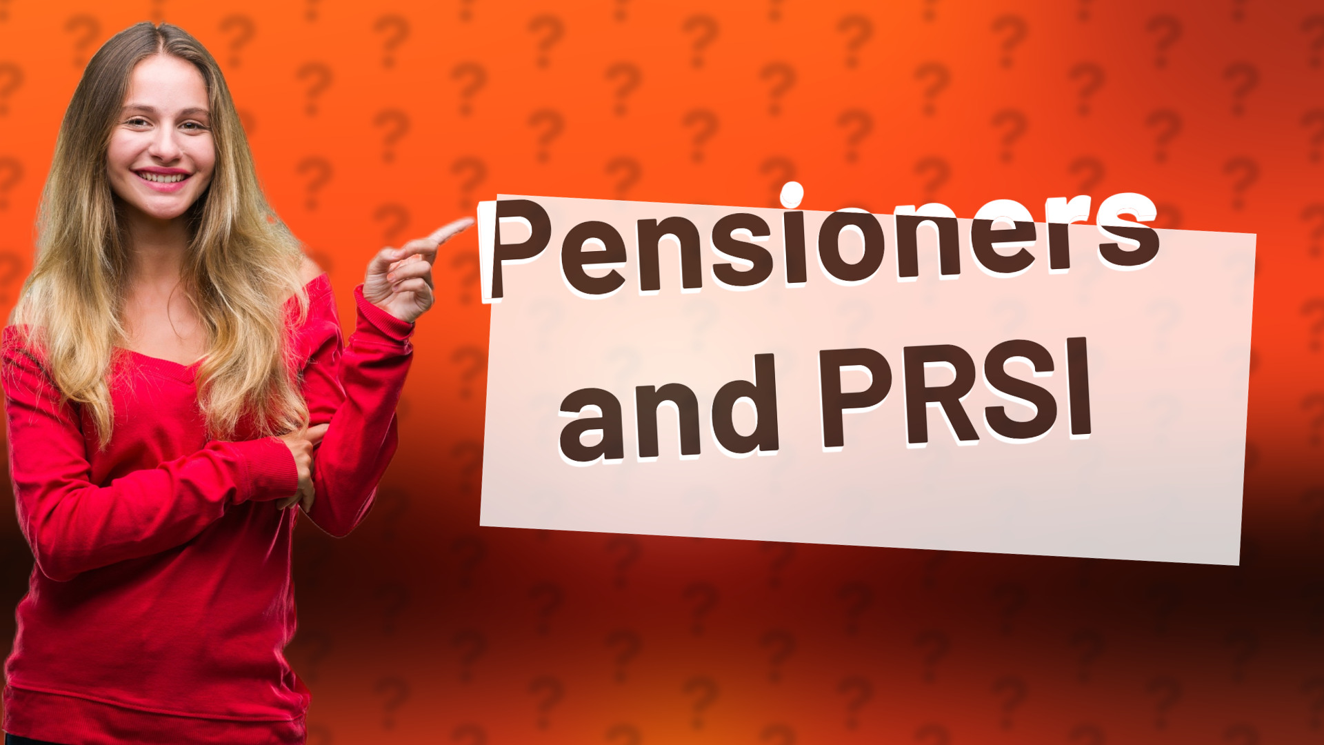 Pensioners and PRSI