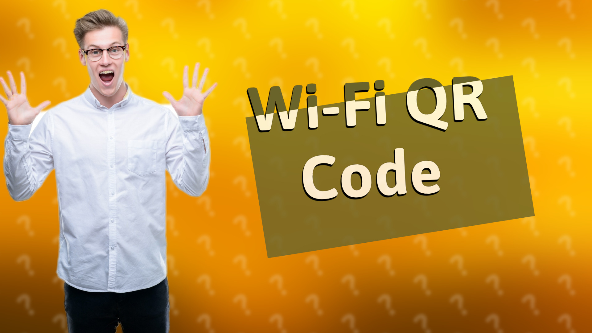 Wi-Fi QR Code