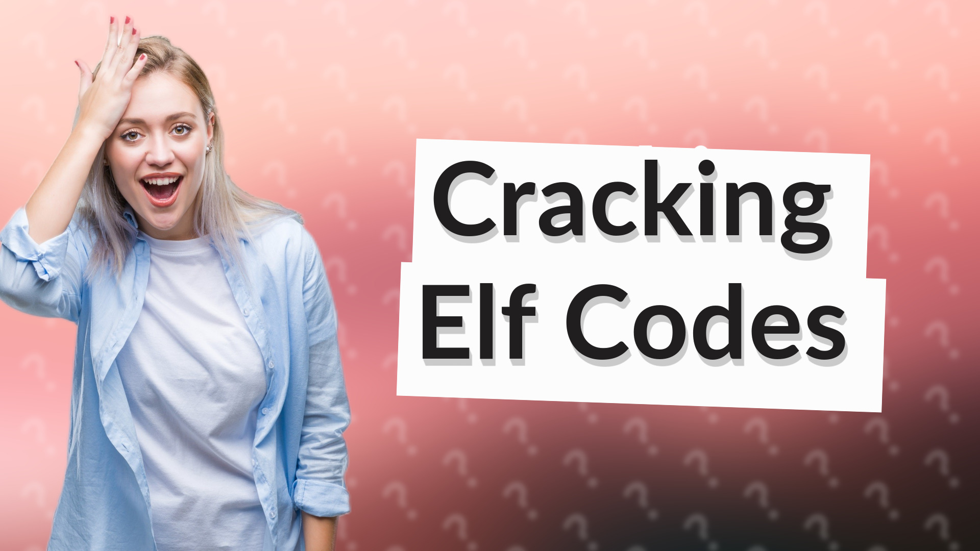 Cracking Elf Codes
