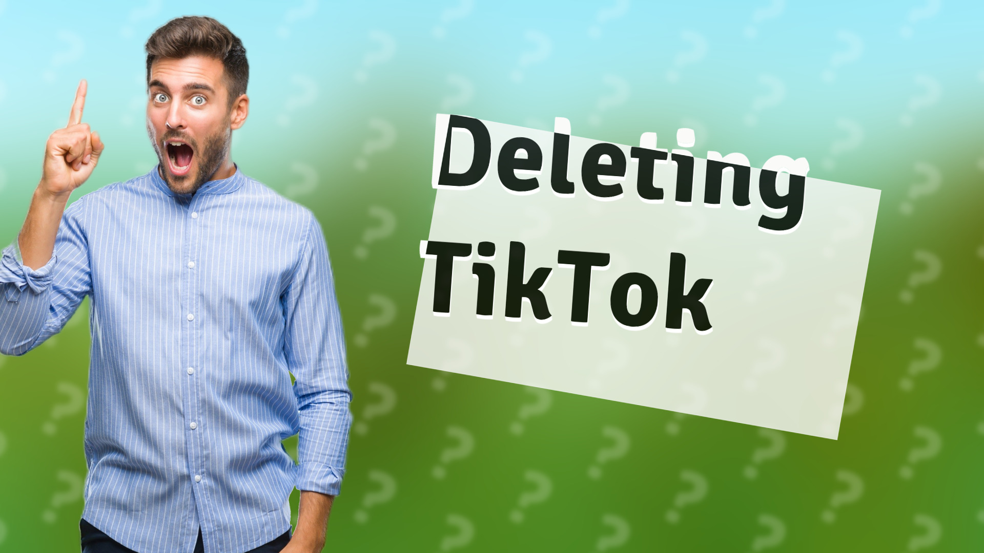 Deleting TikTok