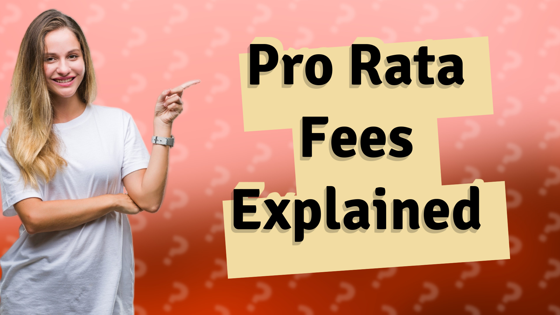 Pro Rata Fees Explained