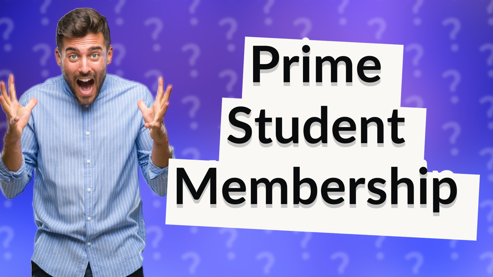 Prime Student Membership