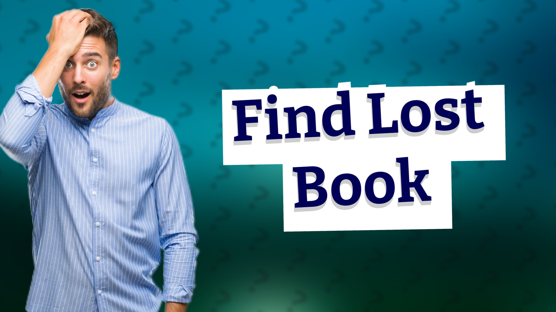 Find Lost Book