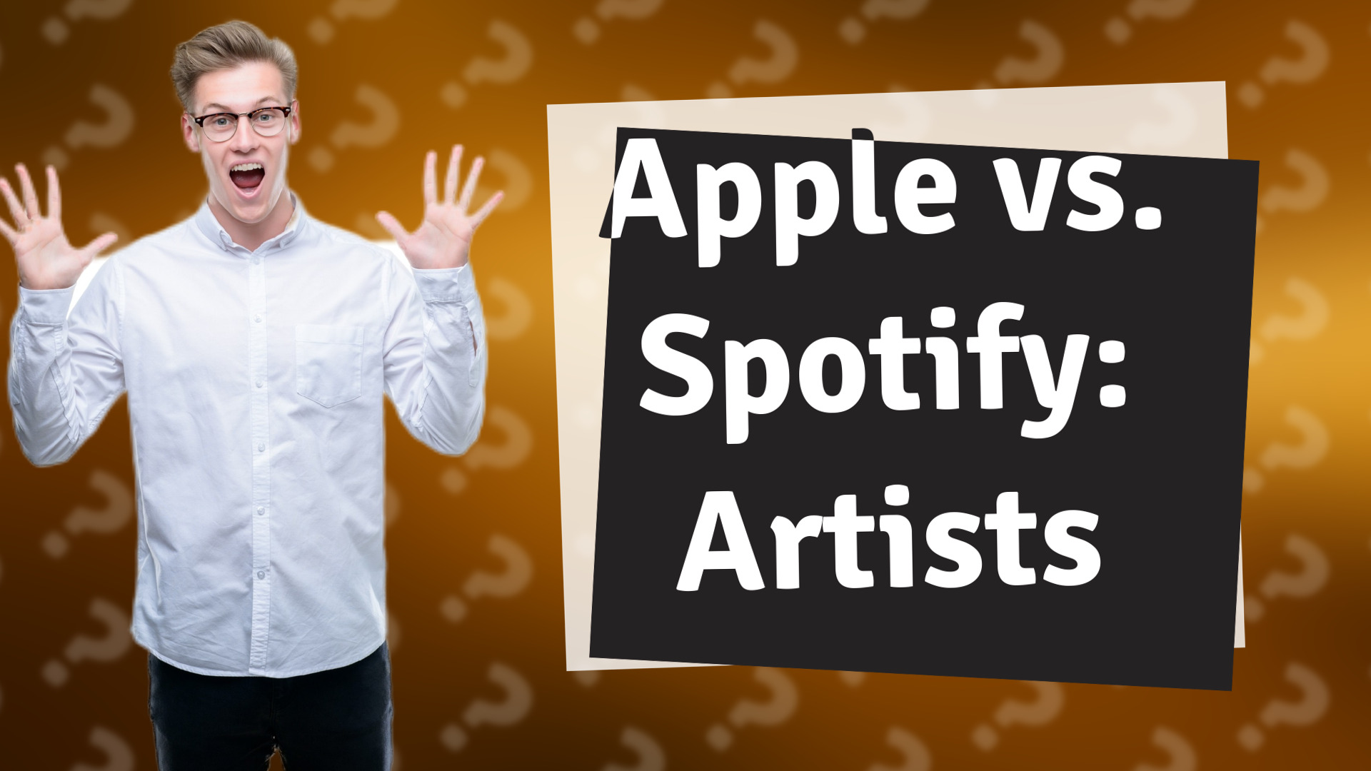 Apple vs. Spotify: Artists