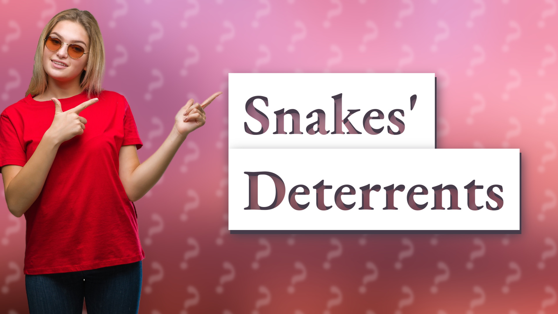 Snakes' Deterrents