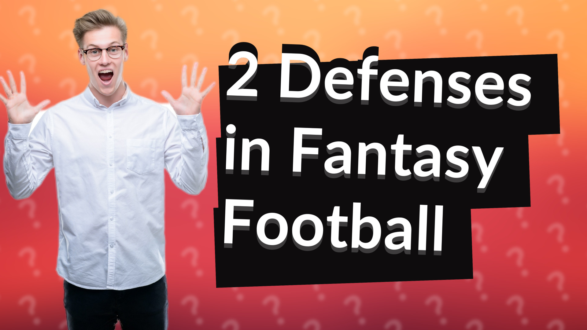 2 Defenses in Fantasy Football