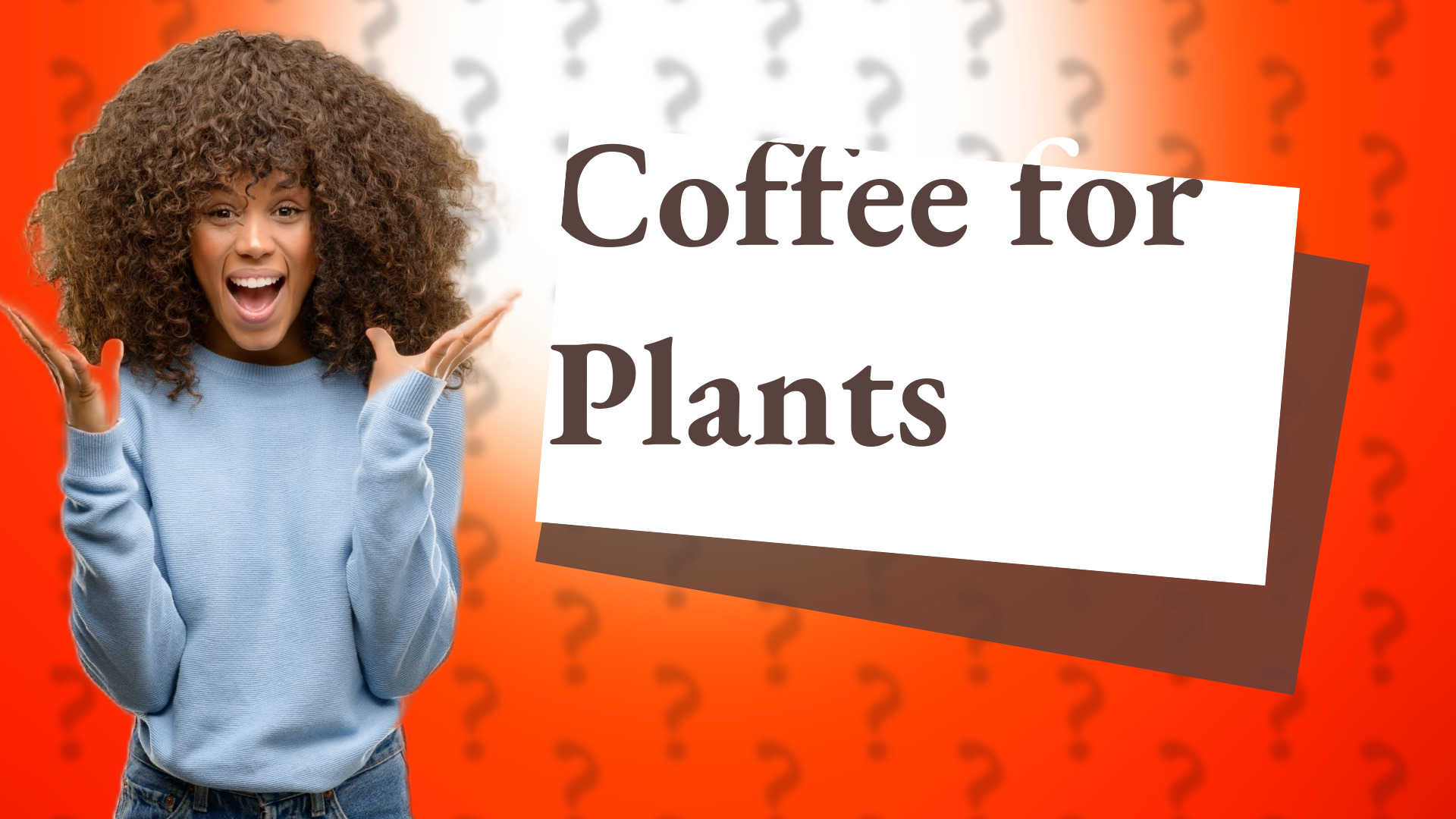 Coffee for Plants