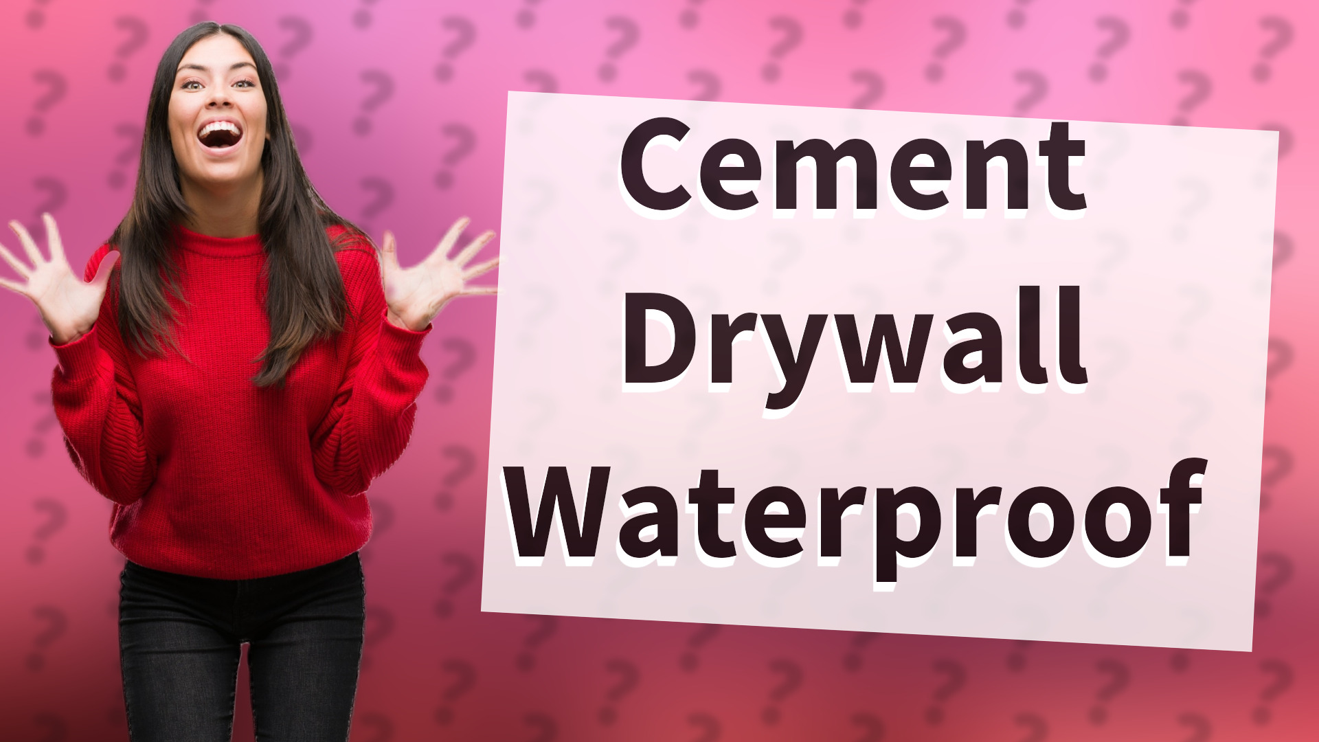 Cement Drywall Waterproof