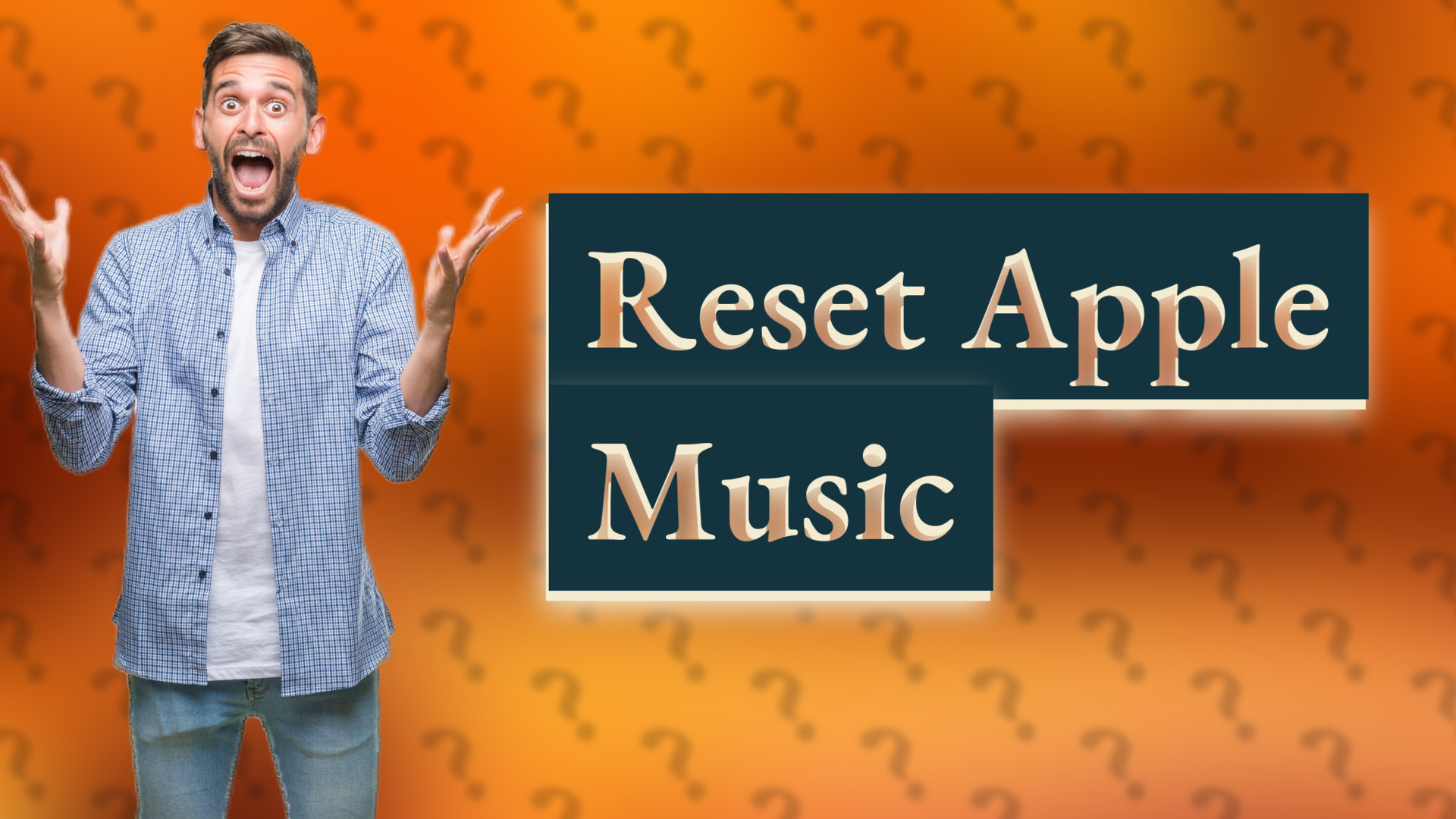 Reset Apple Music