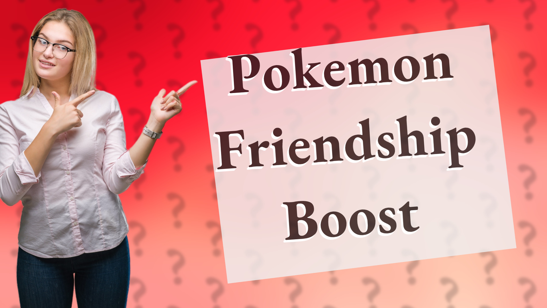 Pokemon Friendship Boost
