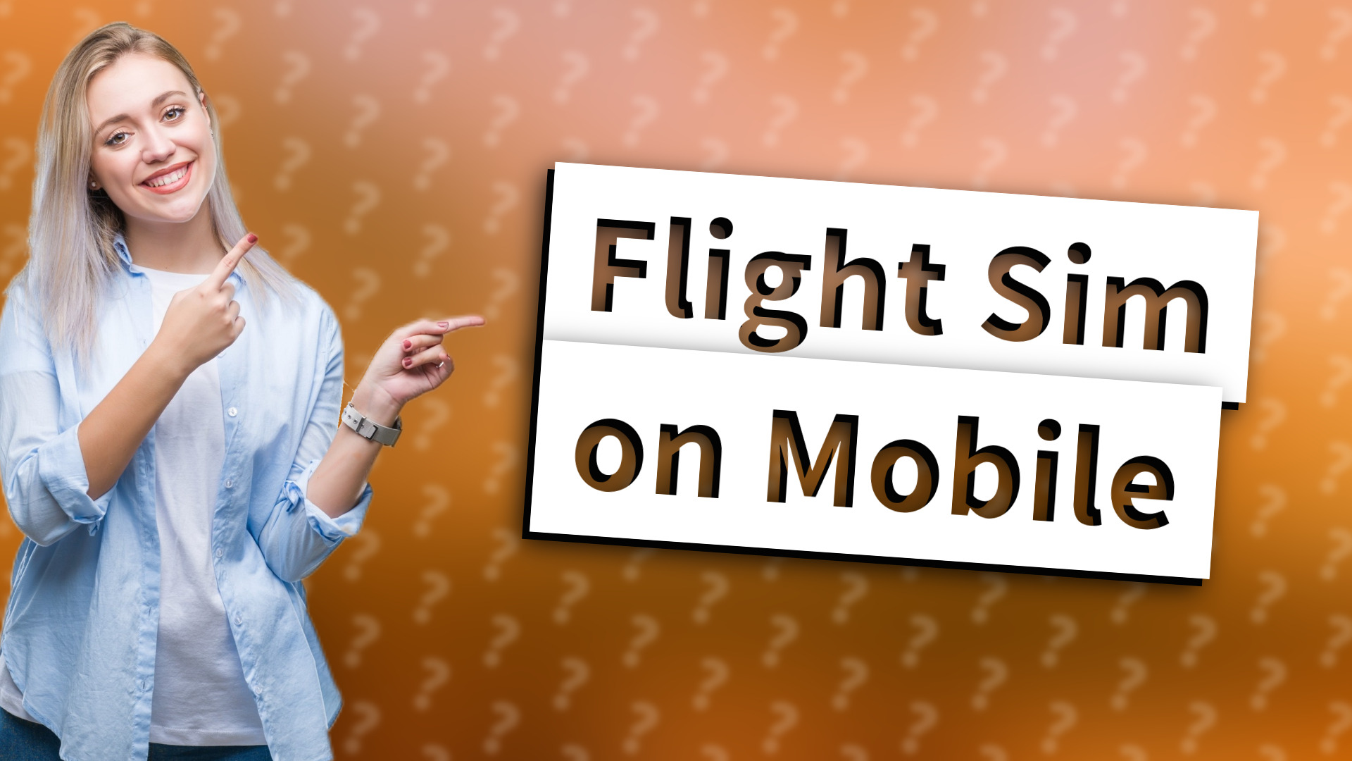 Flight Sim on Mobile