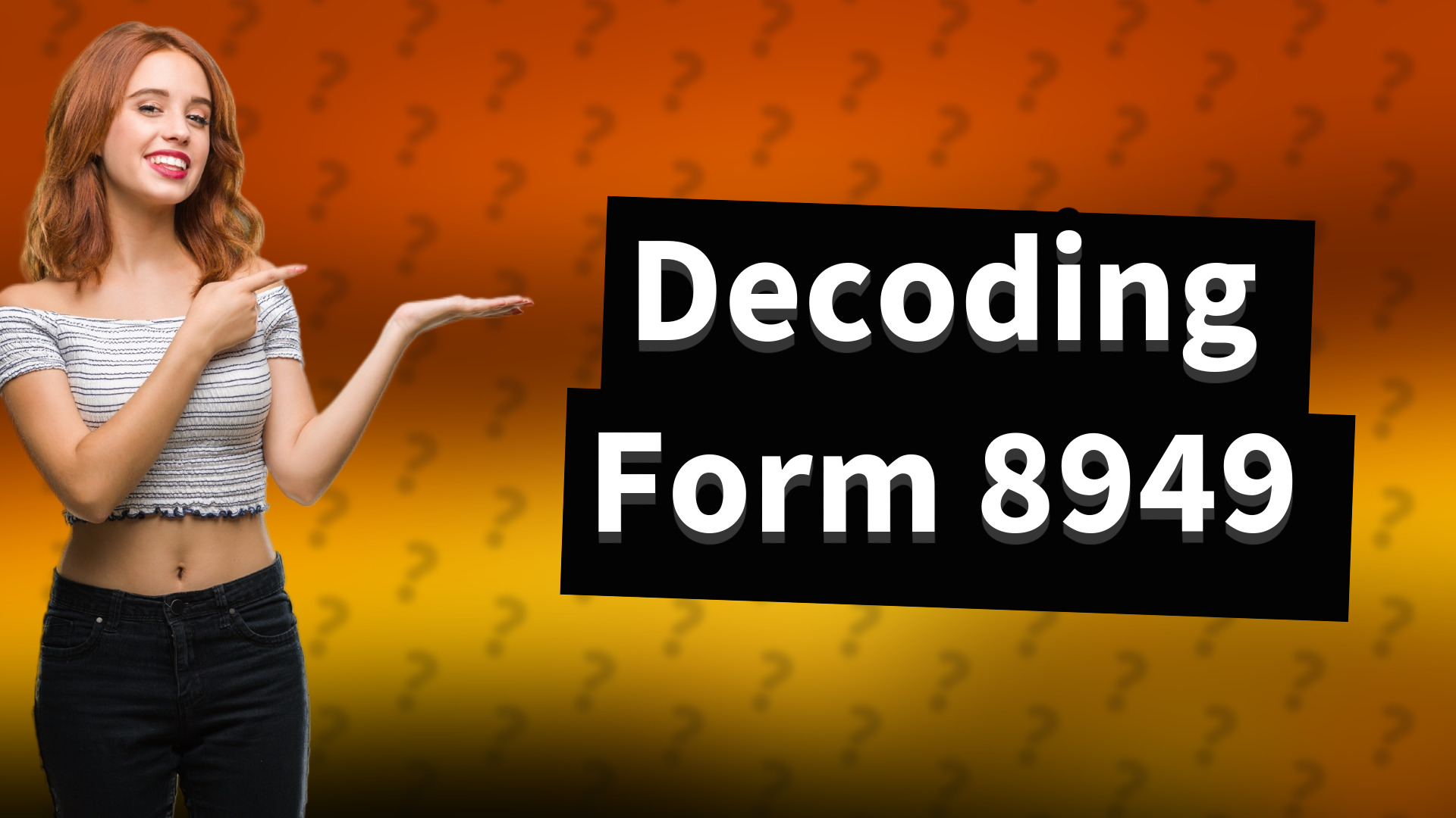 Decoding Form 8949
