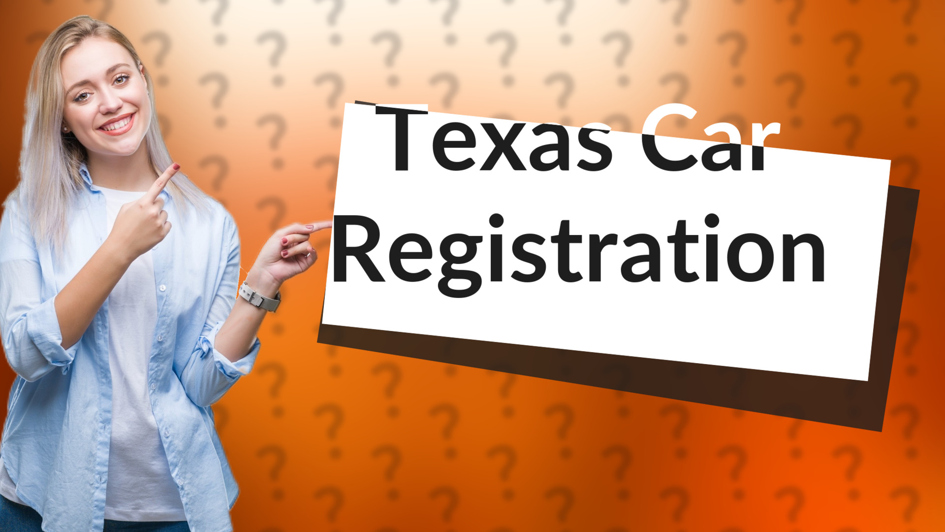 Texas Car Registration